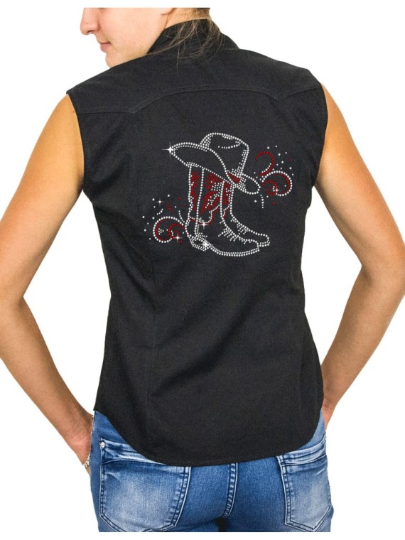 Bottes & Arabesques - Chemise Femme Sans Manche