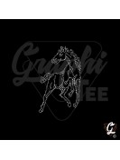 motif strass de cheval