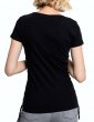 Laced-Up tee- T-shirt femme
