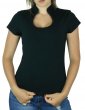 T-shirt femme Col Omega