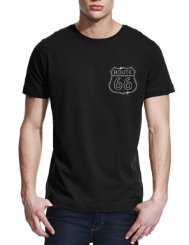 Route 66 -T-shirt homme