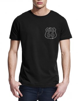 tee shirt route 66 homme