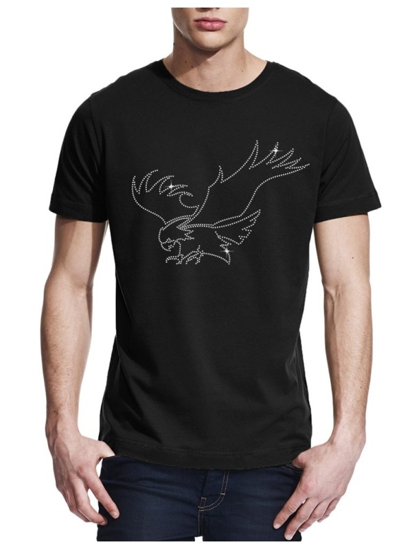 Aigle en chasse - T-shirt homme