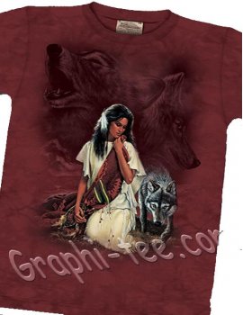 White Robe - Tshirt Indienne - The Mountain