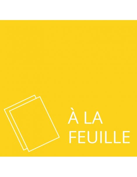 Flex de découpe Jaune or