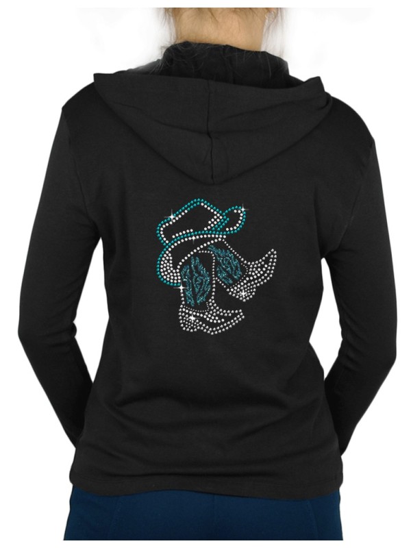 Bottes sous Chapeau - Gilet à capuche Femme