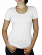 T-shirt femme col U