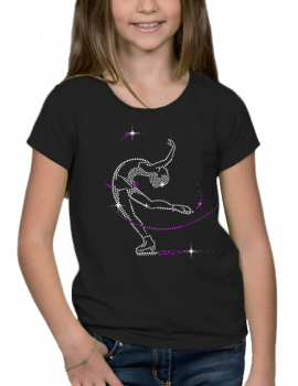 Patineuse- T-shirt Fillette