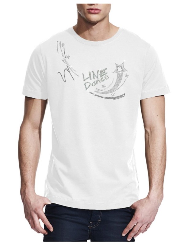 Line dance étoile - T-shirt homme