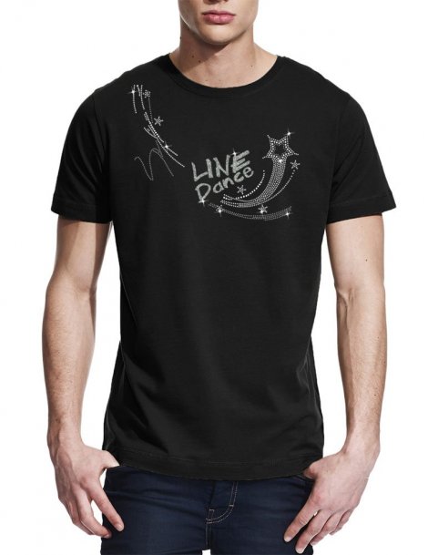 Line dance étoile - T-shirt homme