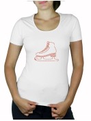 t shirt strass patinage