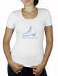 dessin strass patinage sur t-shirt