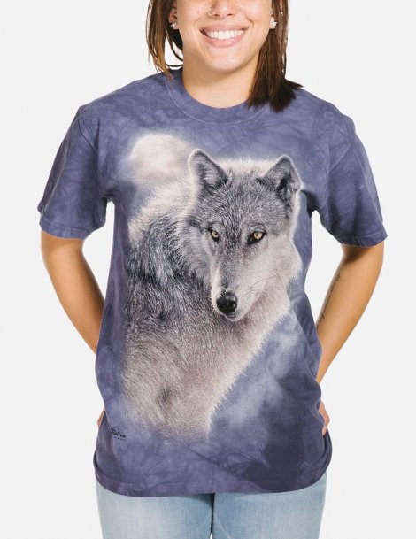 T-shirt loup The mountain