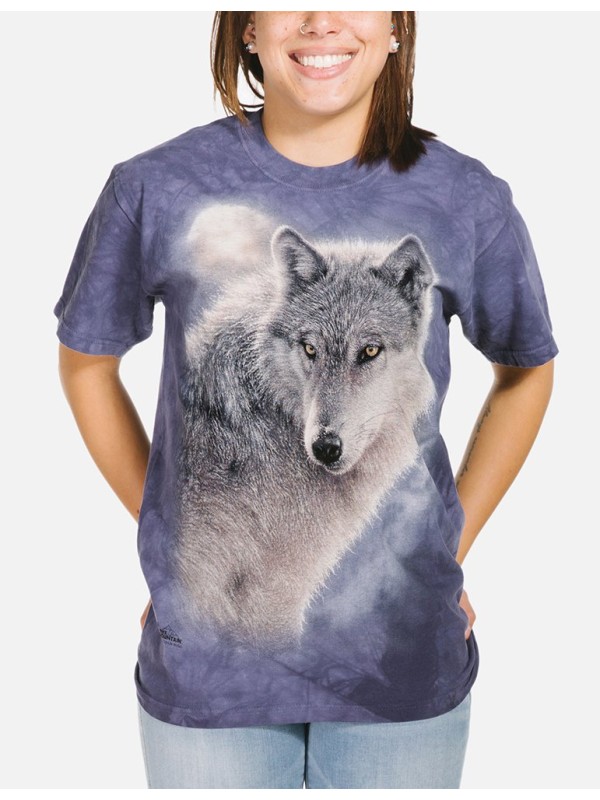 T-shirt loup The mountain