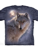 T-shirt loup The mountain
