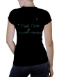 Guylaine BOURDAGES - T-shirt noir femme col V