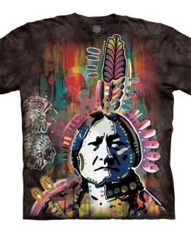Sitting Bull - T-shirt indien - The Mountain
