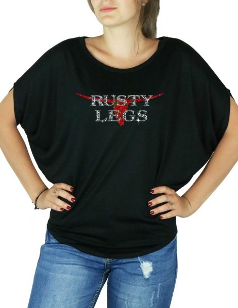 T-shirt Rusty legs - Red Roses