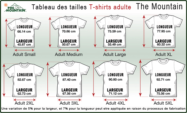 tee shirt taille s